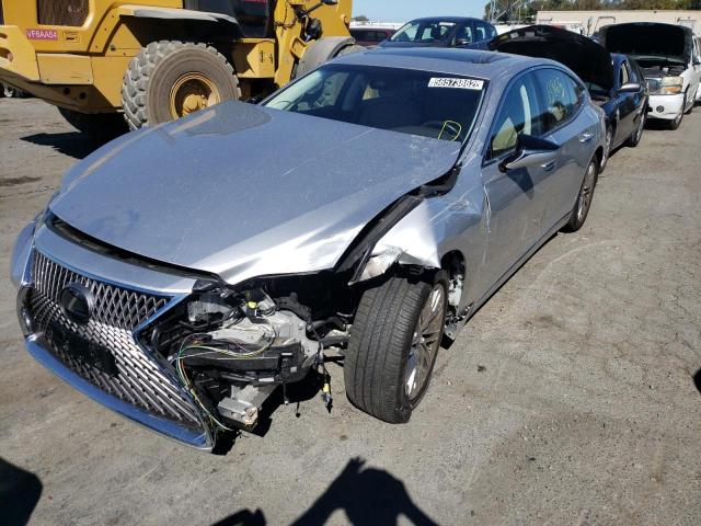 JTHB51FF7J5005923 - 2018 LEXUS LS 500 BAS SILVER photo 2