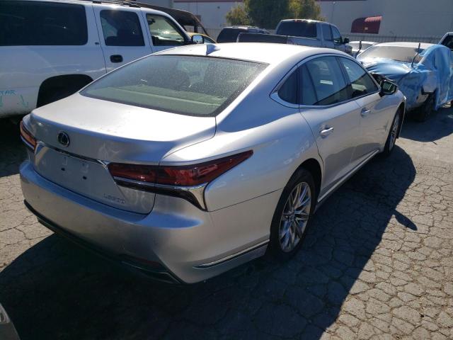 JTHB51FF7J5005923 - 2018 LEXUS LS 500 BAS SILVER photo 4