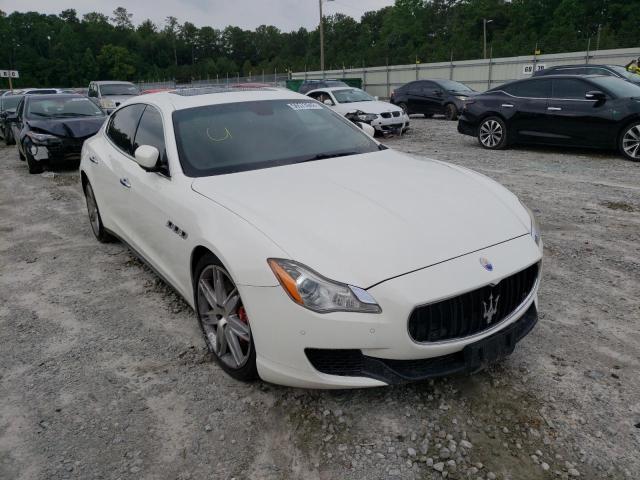 ZAM56RRA8E1089723 - 2014 MASERATI QUATTROPOR WHITE photo 1