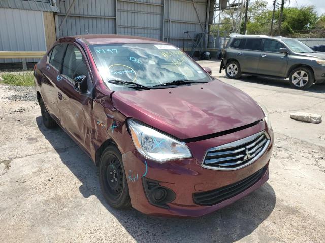 ML32F3FJ4JHF05119 - 2018 MITSUBISHI MIRAGE G4 BURGUNDY photo 1