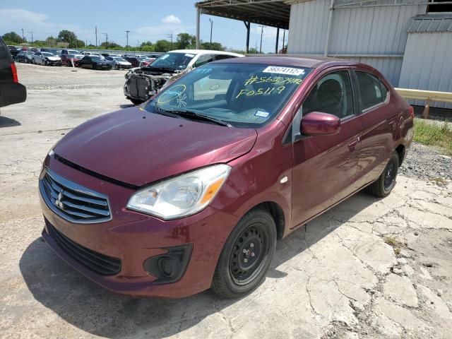 ML32F3FJ4JHF05119 - 2018 MITSUBISHI MIRAGE G4 BURGUNDY photo 2