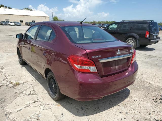 ML32F3FJ4JHF05119 - 2018 MITSUBISHI MIRAGE G4 BURGUNDY photo 3