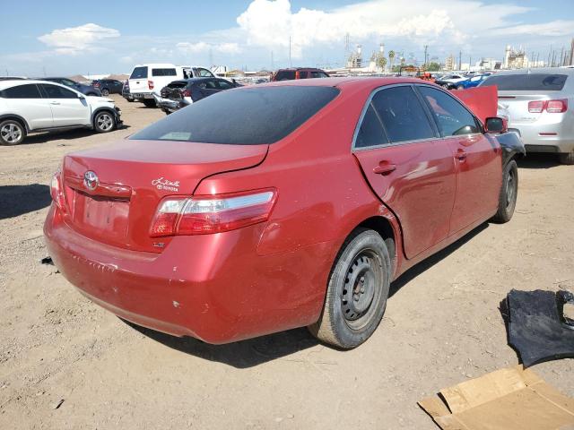 4T4BE46K18R047019 - 2008 TOYOTA CAMRY CE RED photo 4