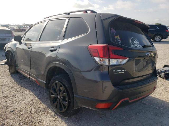 JF2SKARCXLH582931 - 2020 SUBARU FORESTER S GRAY photo 3