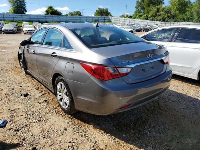 5NPEB4ACXBH079067 - 2011 HYUNDAI SONATA GLS GRAY photo 3