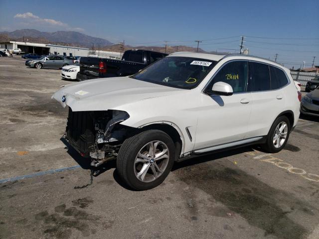 5UXTR7C53KLR48525 - 2019 BMW X3 SDRIVE3 WHITE photo 2