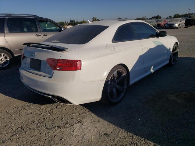 WUAC6AFR9DA900082 - 2013 AUDI RS5 WHITE photo 4