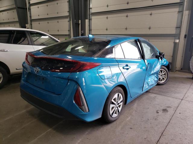 JTDKARFP1H3046896 - 2017 TOYOTA PRIUS PRIM 蓝色 照片 4