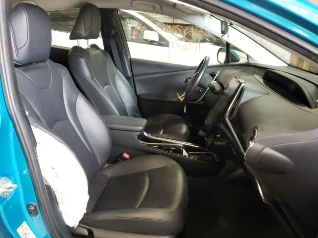 JTDKARFP1H3046896 - 2017 TOYOTA PRIUS PRIM 蓝色 照片 5