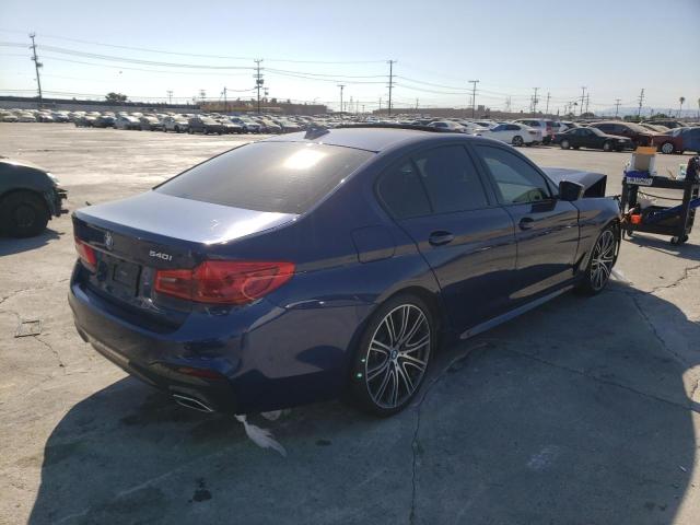 WBAJE5C58KWW39783 - 2019 BMW 540 I BLUE photo 4