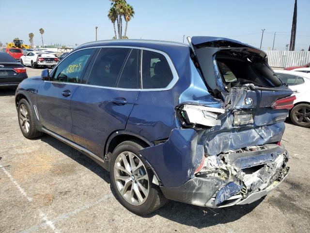 5UXCR4C07L9C94925 - 2020 BMW X5 SDRIVE BLUE photo 3