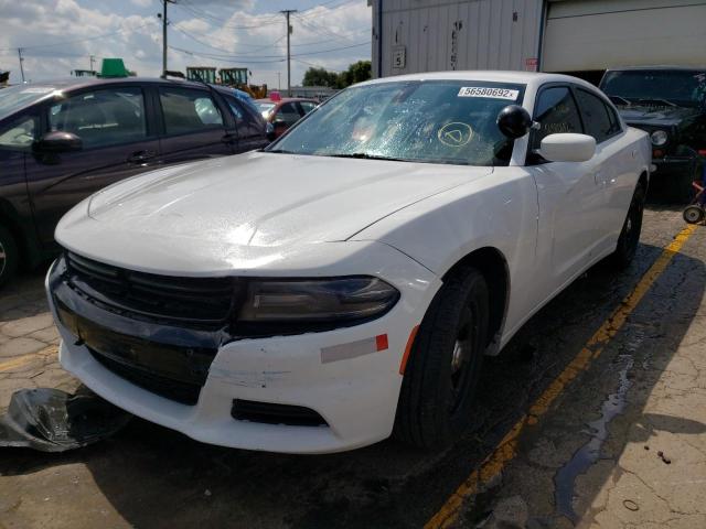 2C3CDXAG6HH544052 - 2017 DODGE CHARGER PO WHITE photo 2