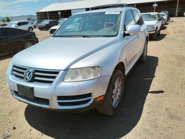 WVGZM77L16D054733 - 2006 VOLKSWAGEN TOUAREG 4. SILVER photo 9