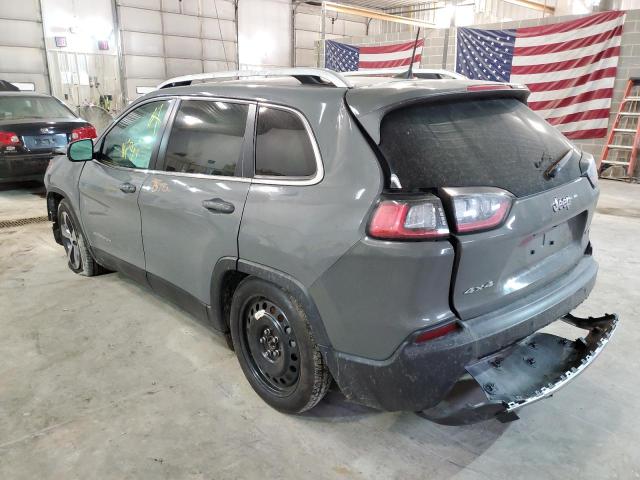 1C4PJMDXXKD484068 - 2019 JEEP CHEROKEE L GRAY photo 3