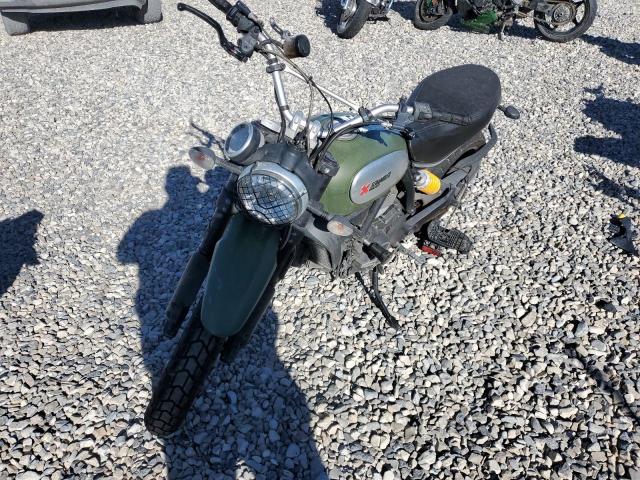 ML015ANM3FT003845 - 2015 DUCATI SCRAMBLER GREEN photo 2