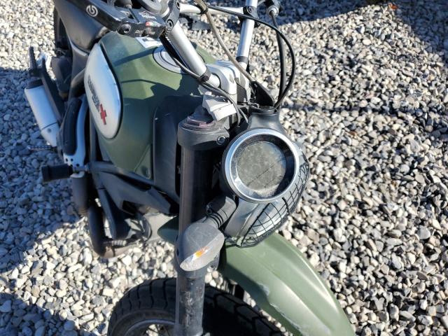 ML015ANM3FT003845 - 2015 DUCATI SCRAMBLER GREEN photo 9