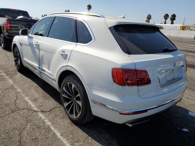 SJAAM4ZV7KC024927 - 2019 BENTLEY BENTAYGA WHITE photo 3