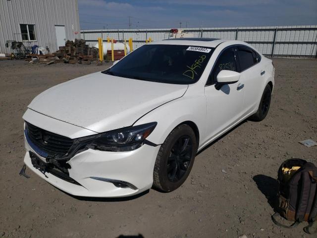 JM1GL1X5XH1109701 - 2017 MAZDA 6 GRAND TO WHITE photo 2