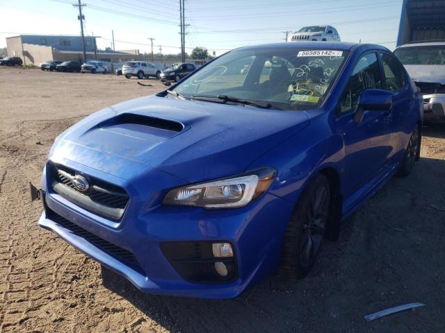 JF1VA1J61H9841172 - 2017 SUBARU WRX LIMITE BLUE photo 2