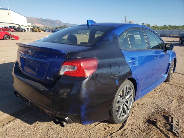 JF1VA1J61H9841172 - 2017 SUBARU WRX LIMITE BLUE photo 4