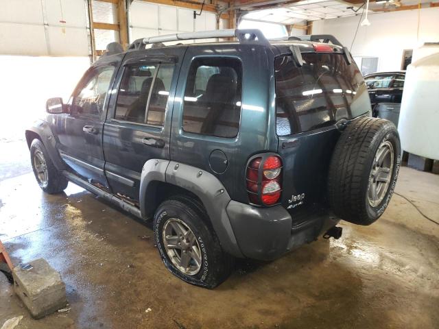 1J4GL38K85W607064 - 2005 JEEP LIBERTY RE GREEN photo 3