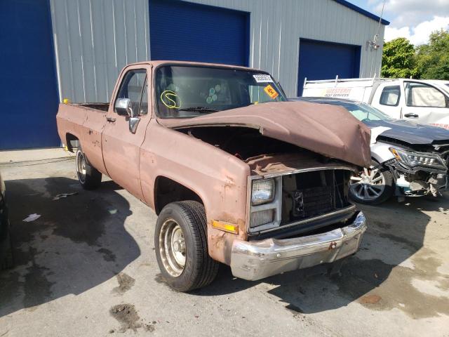 1GCDR14Z6HF358850 - 1987 CHEVROLET R10 BROWN photo 1