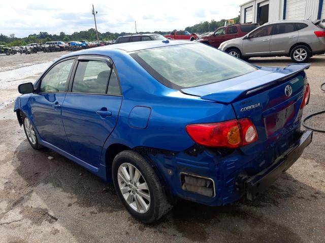 2T1BU4EE6AC492355 - 2010 TOYOTA COROLLA BASE  照片 3