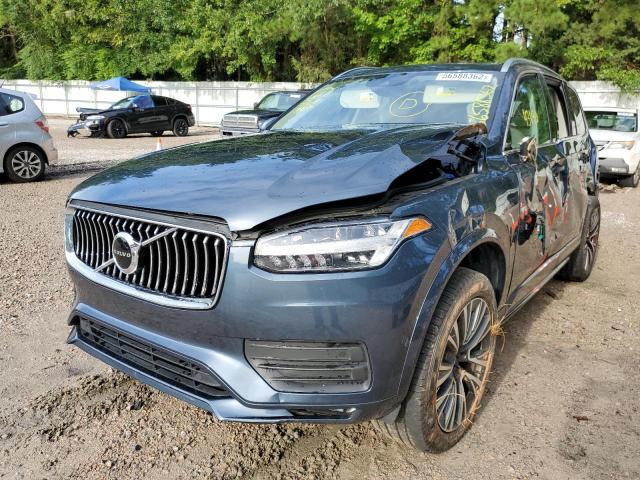 YV4A22PK6L1553670 - 2020 VOLVO XC90 T6 MO BLUE photo 2