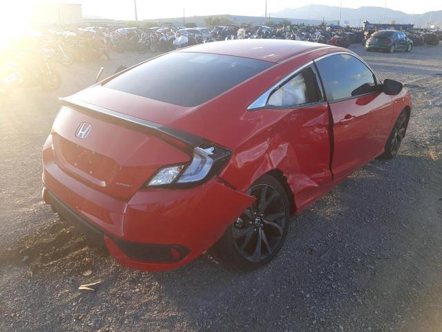 2HGFC4B84LH305224 - 2020 HONDA CIVIC SPOR RED photo 4