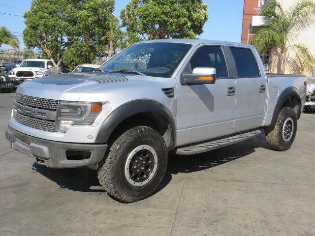 1FTFW1R65EFA04202 - 2014 FORD F150 SVT R SILVER photo 2