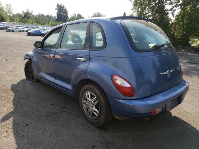 3A4FY48B86T214076 - 2006 CHRYSLER PT CRUISER BLUE photo 3