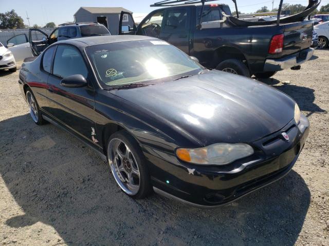 2G1WW12E339188488 - 2003 CHEVROLET MONTE CARL შავი ფოტო 1