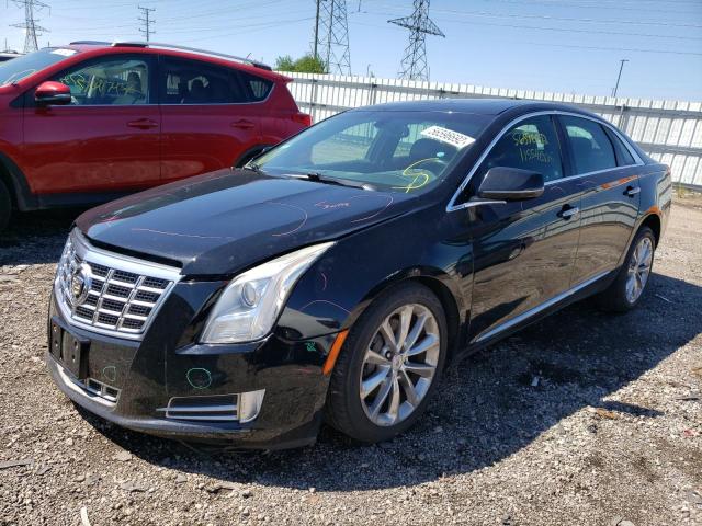 2G61P5S39D9182669 - 2013 CADILLAC XTS LUXURY BLACK photo 2