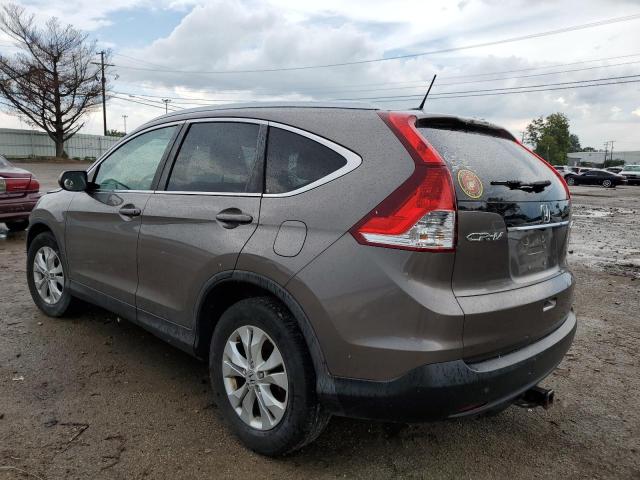 5J6RM4H70CL001005 - 2012 HONDA CR-V EXL CHARCOAL photo 3