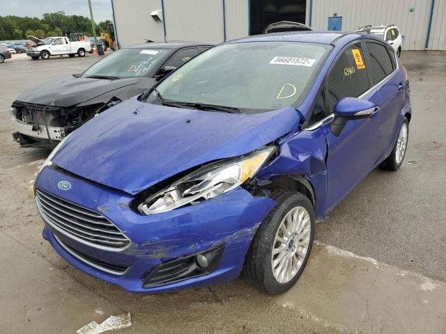 3FADP4FJXFM120744 - 2015 FORD FIESTA TIT BLUE photo 2