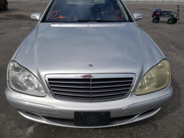 WDBNG83J54A388474 - 2004 MERCEDES-BENZ S 430 4MAT SILVER photo 9