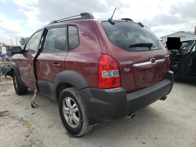 KM8JN12D07U639313 - 2007 HYUNDAI TUCSON SE MAROON photo 3