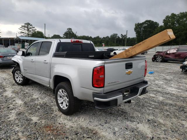 1GCGSCENXH1259261 - 2017 CHEVROLET COLORADO L SILVER photo 3