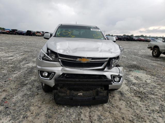 1GCGSCENXH1259261 - 2017 CHEVROLET COLORADO L SILVER photo 9