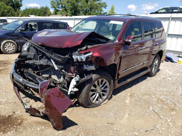 JTJJM7FX4F5107972 - 2015 LEXUS GX 460 PRE BURGUNDY photo 2