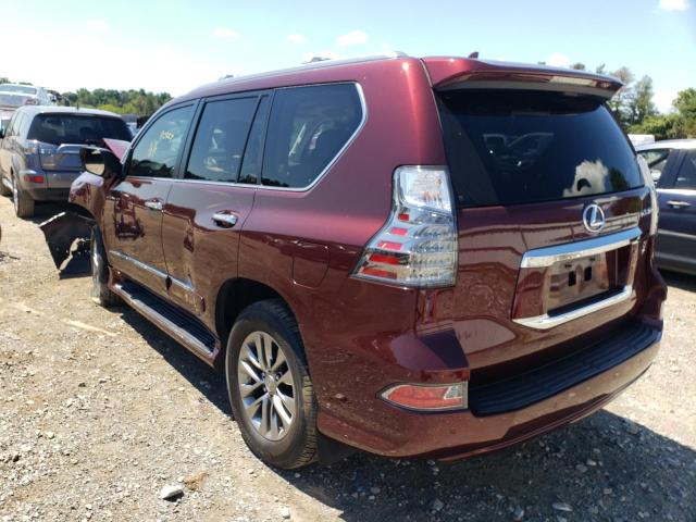 JTJJM7FX4F5107972 - 2015 LEXUS GX 460 PRE BURGUNDY photo 3