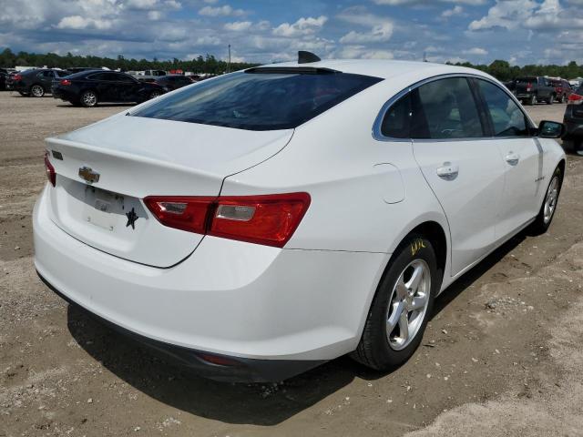 1G1ZB5ST3JF155798 - 2018 CHEVROLET MALIBU LS WHITE photo 4