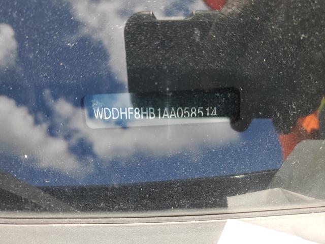 WDDHF8HB1AA058514 - 2010 MERCEDES-BENZ E 350 4MAT BLUE photo 10