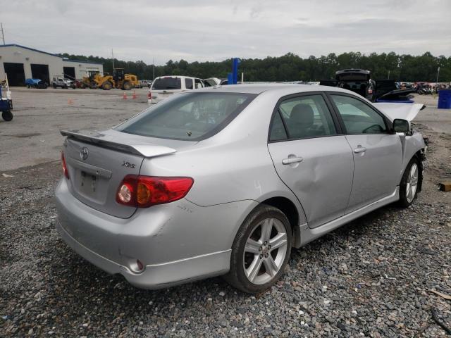 1NXBE40EX9Z048278 - 2009 TOYOTA COROLLA XRS  photo 4