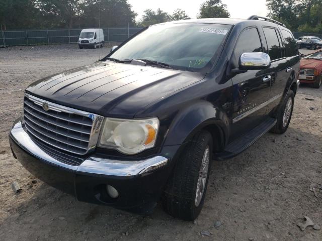 1A8HX58297F571455 - 2007 CHRYSLER ASPEN LIMI BLACK photo 2