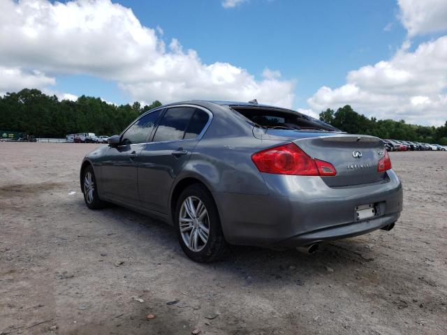 JN1DV6AR8CM860408 - 2012 INFINITI G25 GRAY photo 3