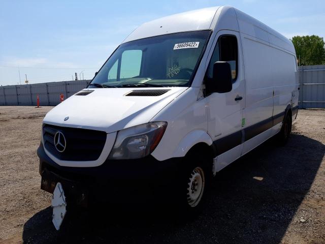 WD3PE8DE7E5821640 - 2014 MERCEDES-BENZ SPRINTER 2 WHITE photo 2