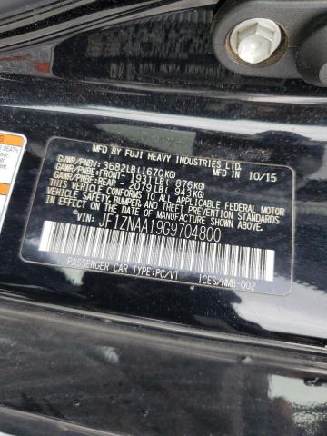 JF1ZNAA19G9704800 - 2016 TOYOTA SCION FR-S BLACK photo 10