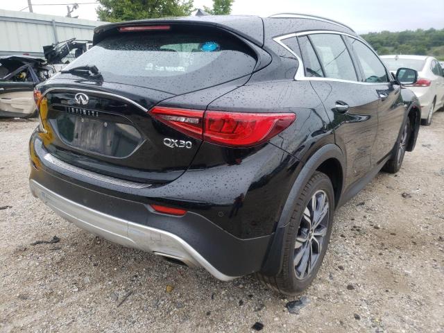 SJKCH5CR6HA015876 - 2017 INFINITI QX30 BASE BLACK photo 4