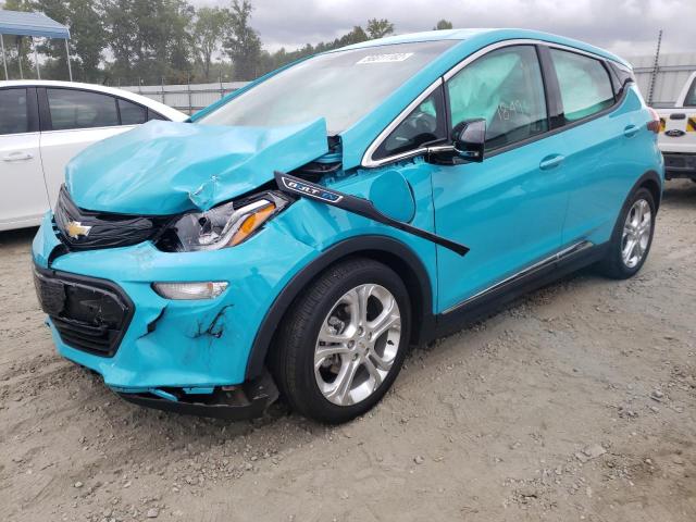 1G1FY6S01L4147677 - 2020 CHEVROLET BOLT EV LT TURQUOISE photo 2